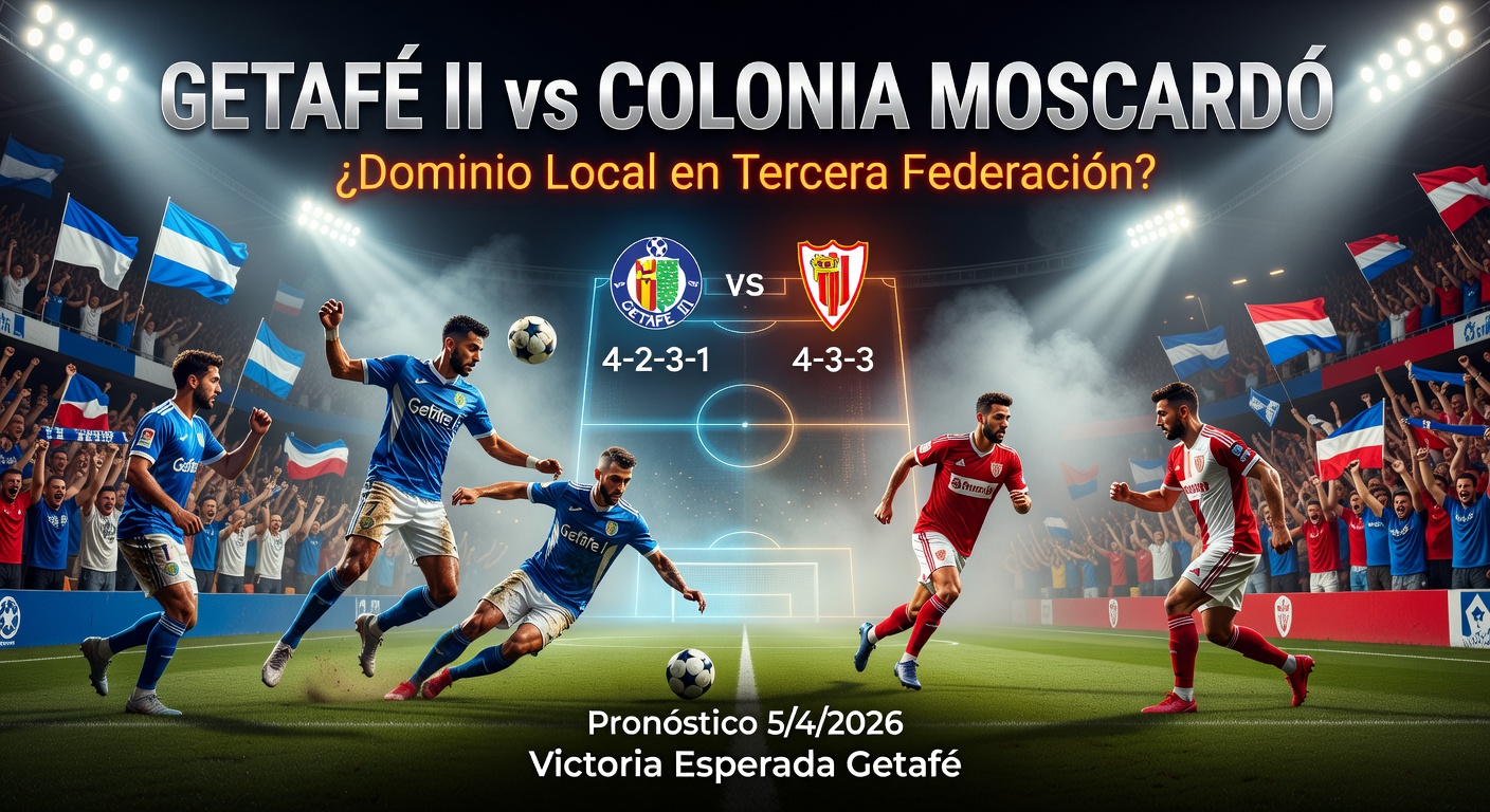 Getafe II vs Colonia Moscardó Pronóstico / Prediction