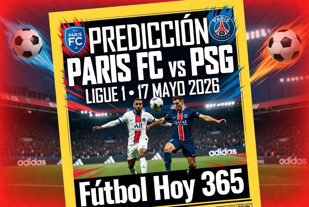 Prediccion Paris FC vs PSG Ligue 1 17 Mayo 2026