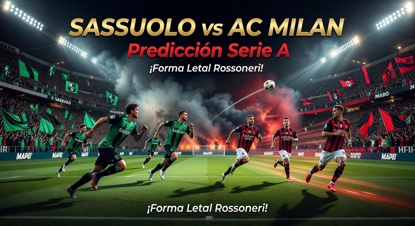 Sassuolo vs AC Milan Pronóstico / Prediction