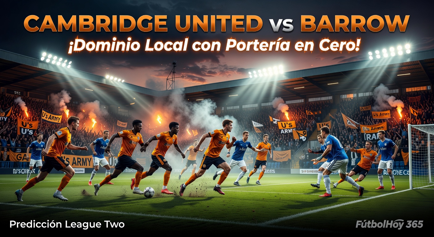 Cambridge United vs Barrow Pronóstico / Prediction