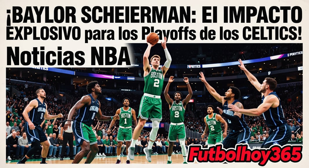 Baylor Scheierman: El impacto clave que podría tener en los playoffs de los Celtics en la NBA