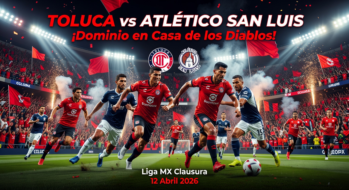 Toluca vs Atletico San Luis Pronóstico / Prediction