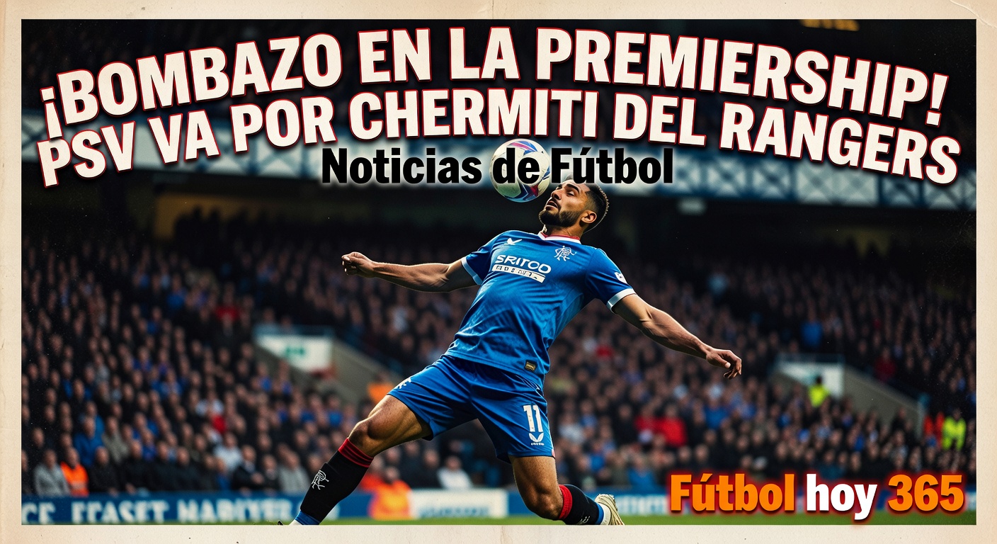 PSV Monitoring Rangers' Chermiti in Transfer Gossip