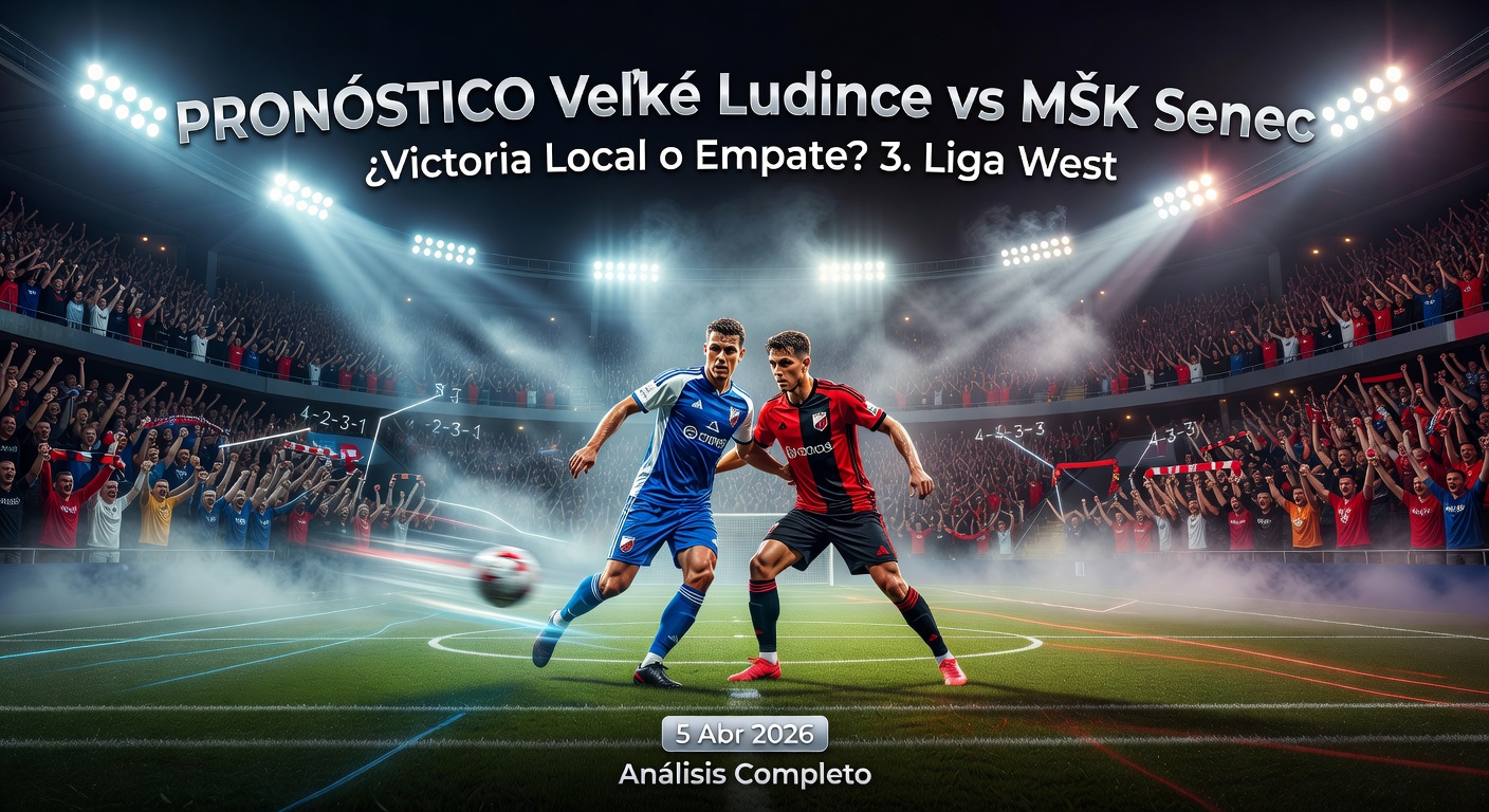 Veľké Ludince vs MŠK Senec Pronóstico / Prediction