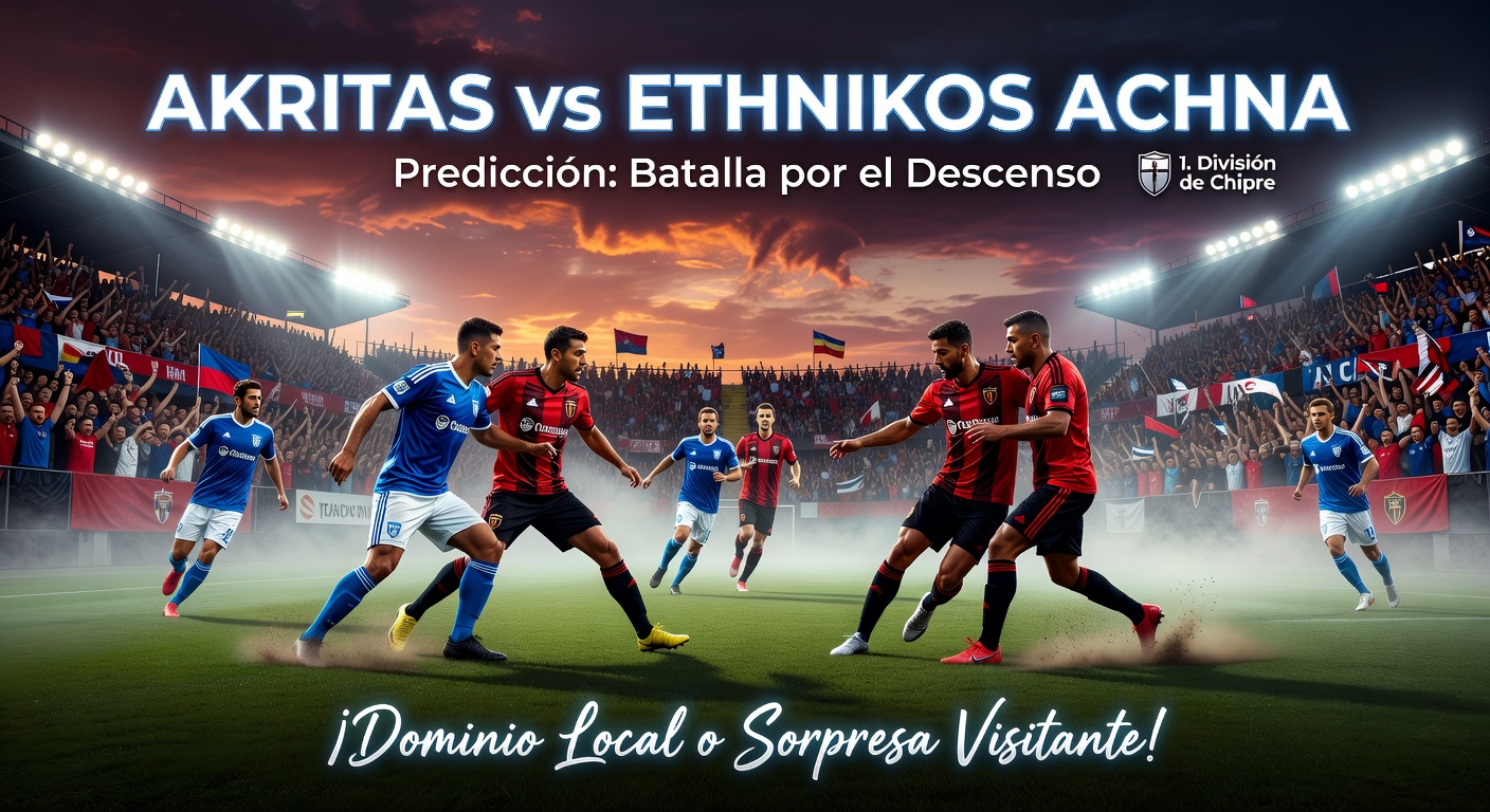 Akritas vs Ethnikos Achna Pronóstico / Prediction
