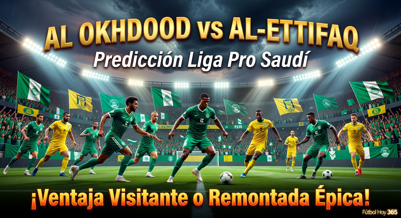 Al Okhdood vs Al-Ettifaq Pronóstico / Prediction