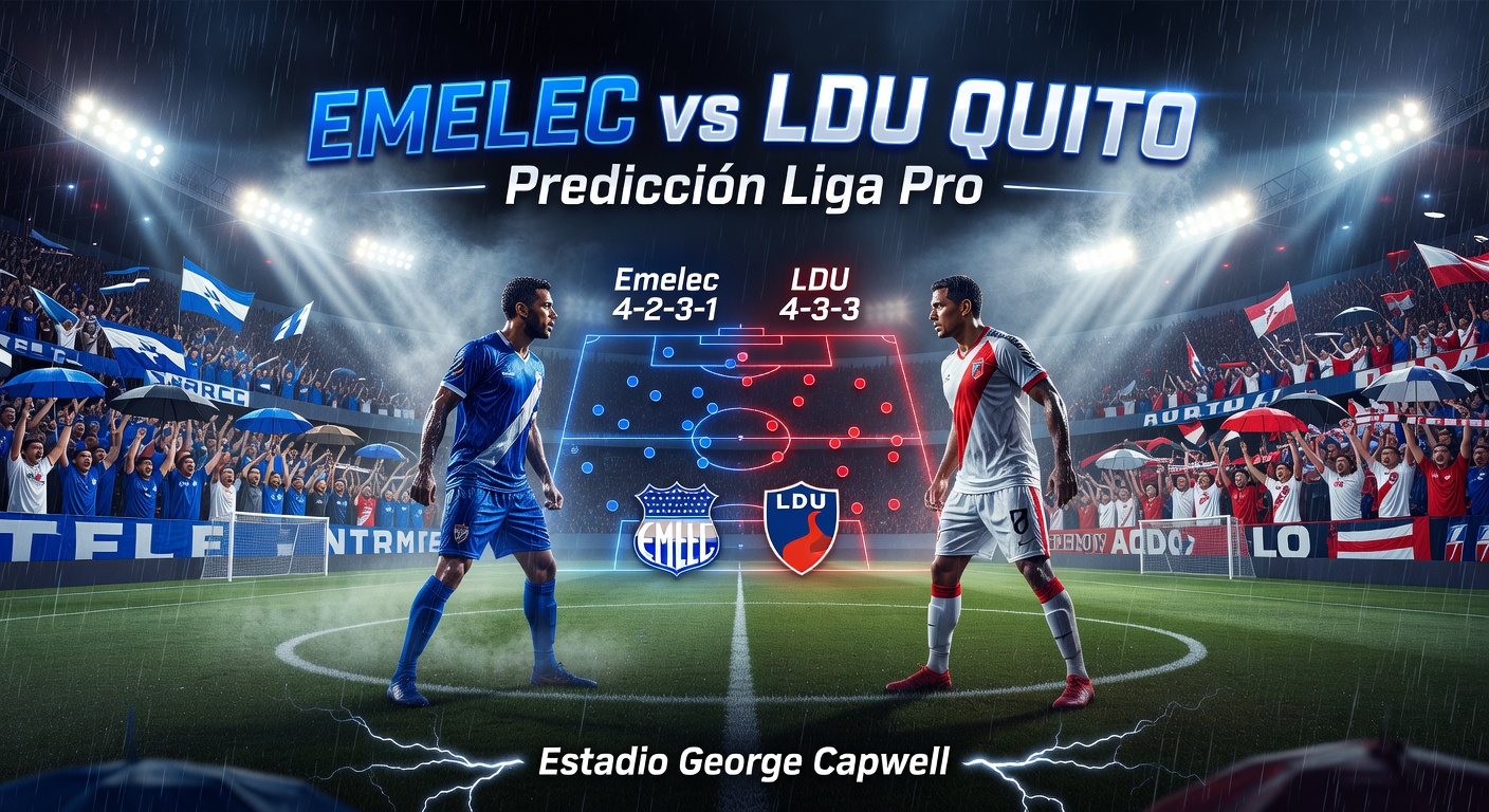 Emelec vs LDU de Quito Pronóstico / Prediction