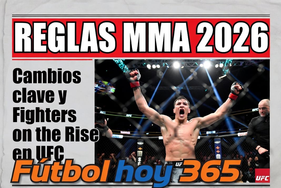 Reglas MMA 2026 Cambios clave y Fighters on the Rise en UFC