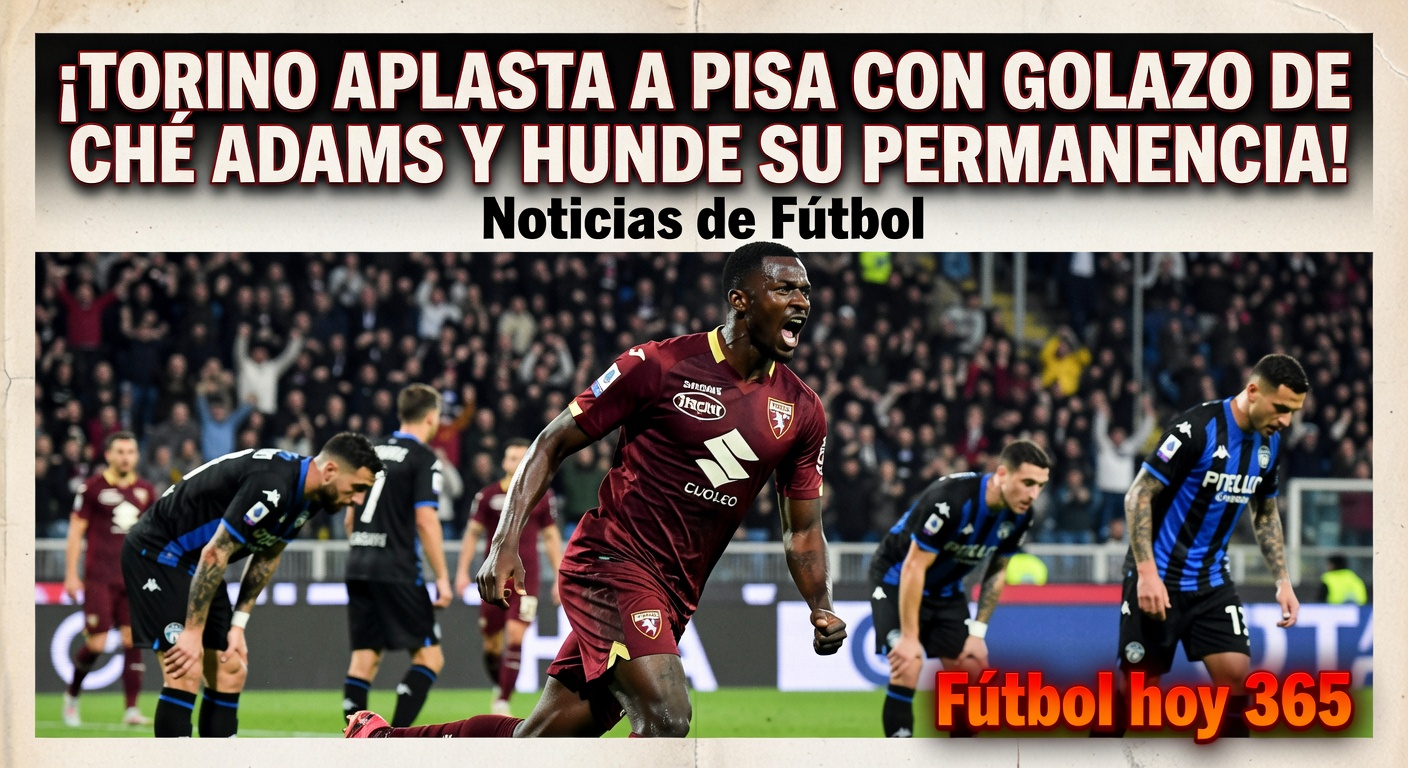 Torino 1-0 Pisa in Serie A (ESPN)