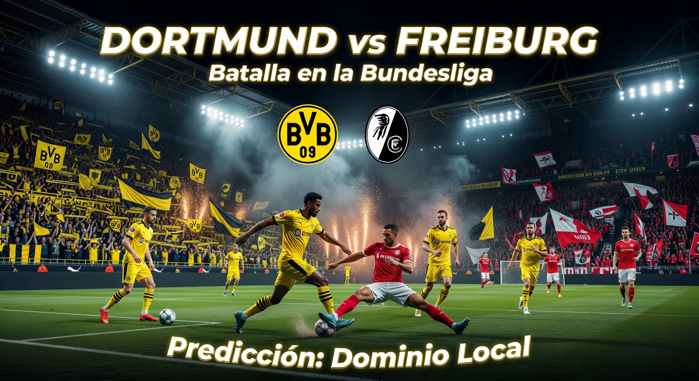 Borussia Dortmund vs SC Freiburg Pronóstico / Prediction