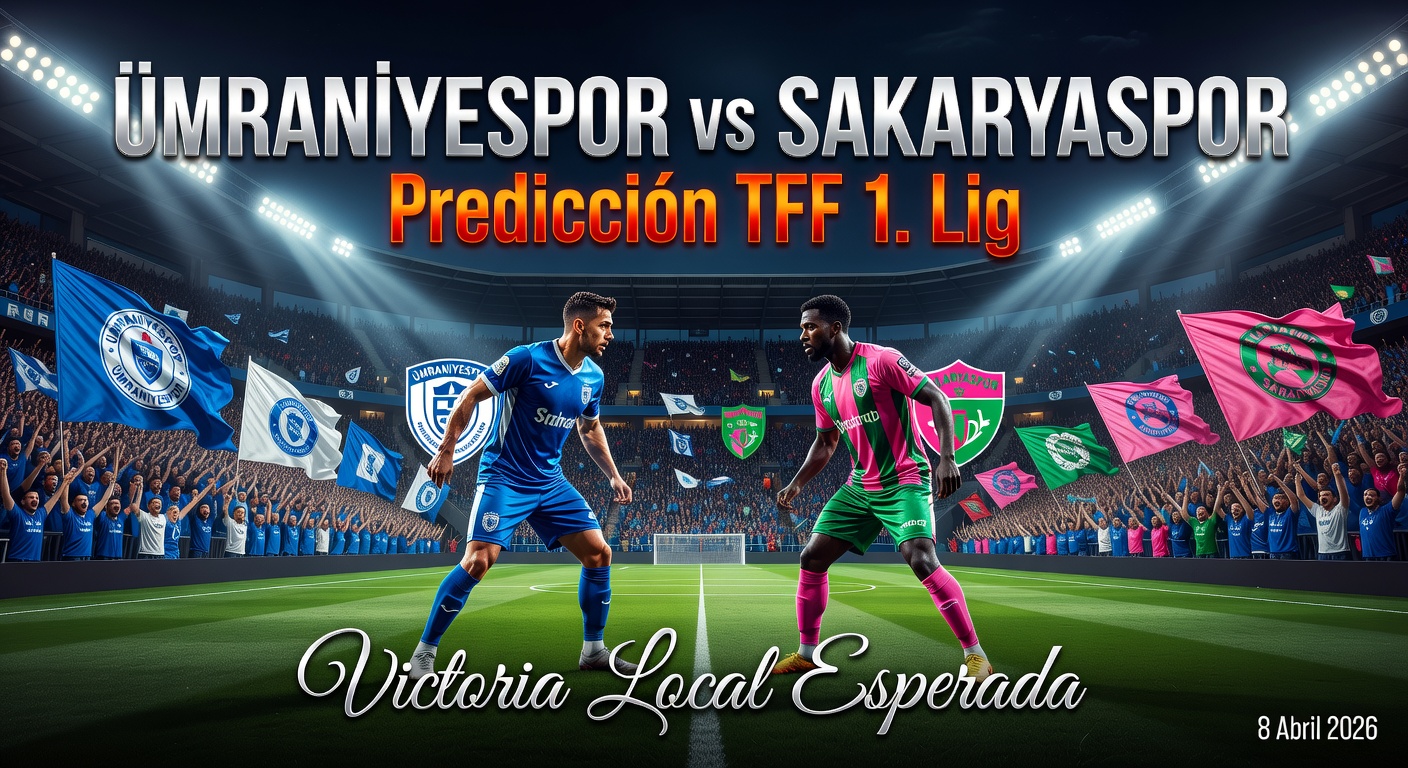Ümraniyespor vs Sakaryaspor Pronóstico / Prediction