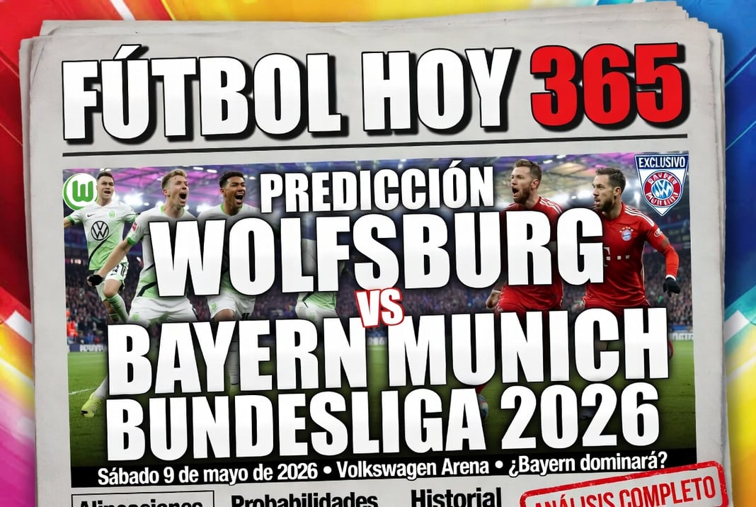 Predicción Wolfsburg vs Bayern Munich Bundesliga 2026
