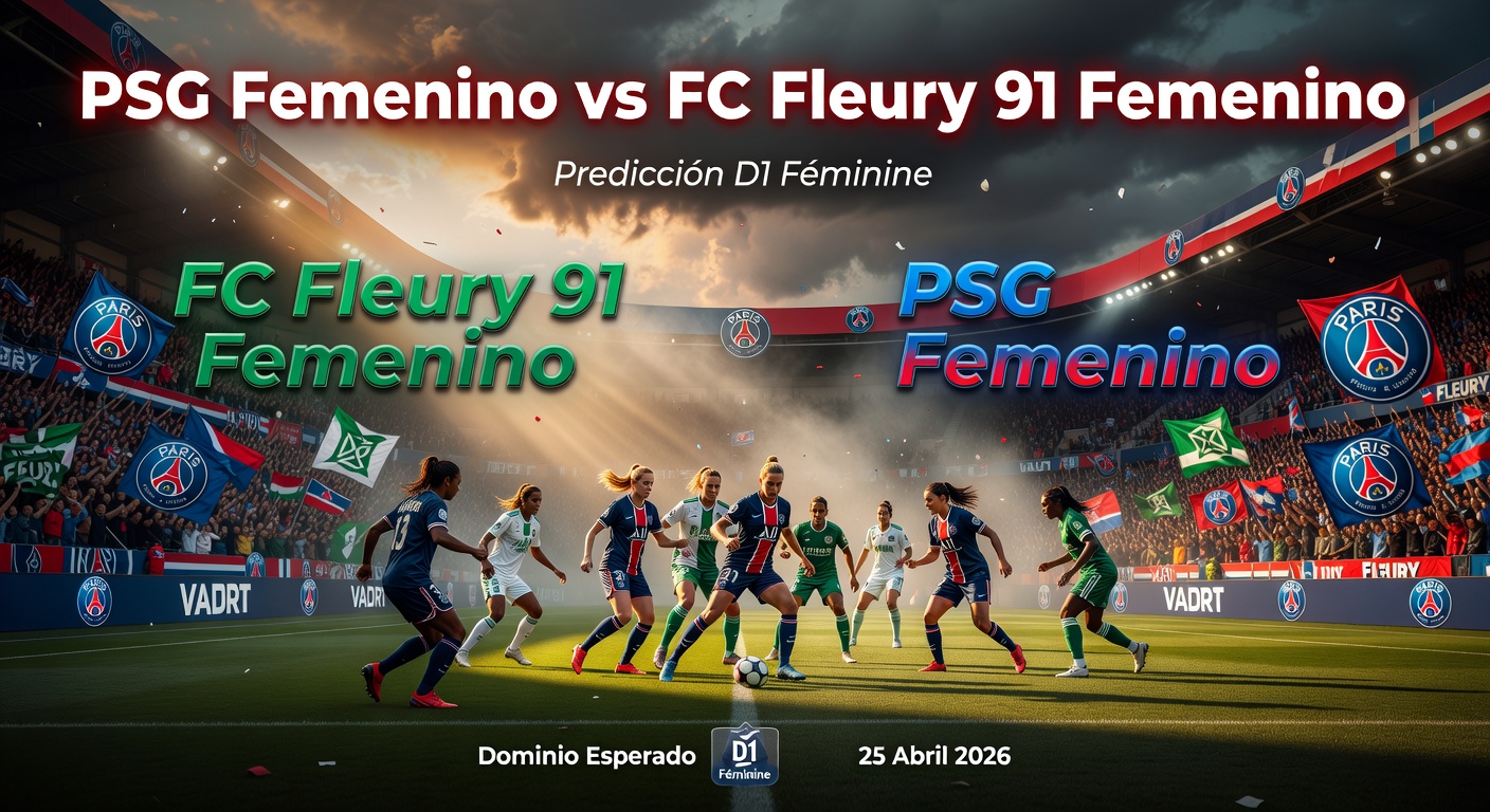 FC Fleury 91 W vs Paris Saint Germain W Pronóstico / Prediction
