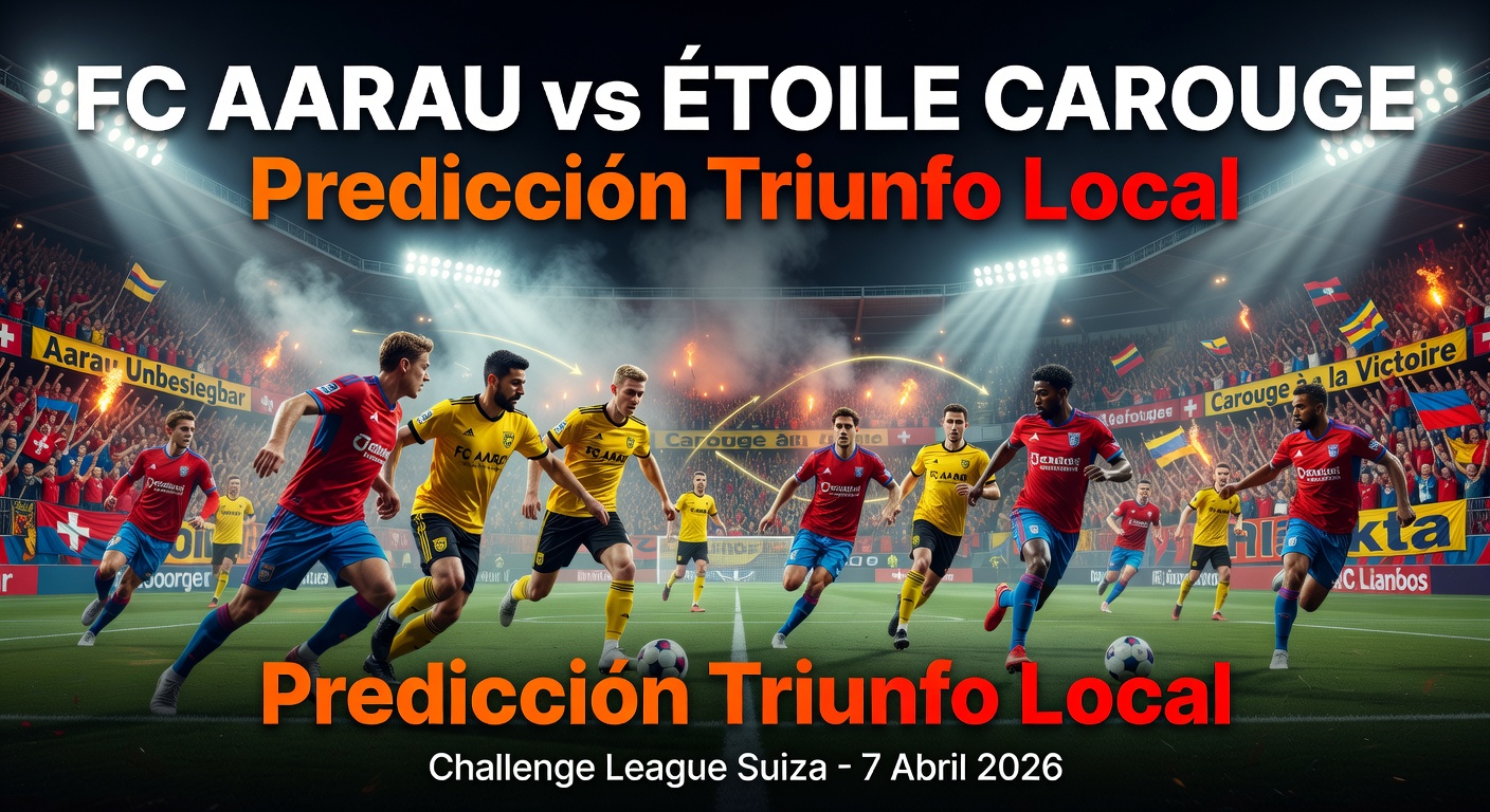 FC Aarau vs Étoile Carouge Pronóstico / Prediction