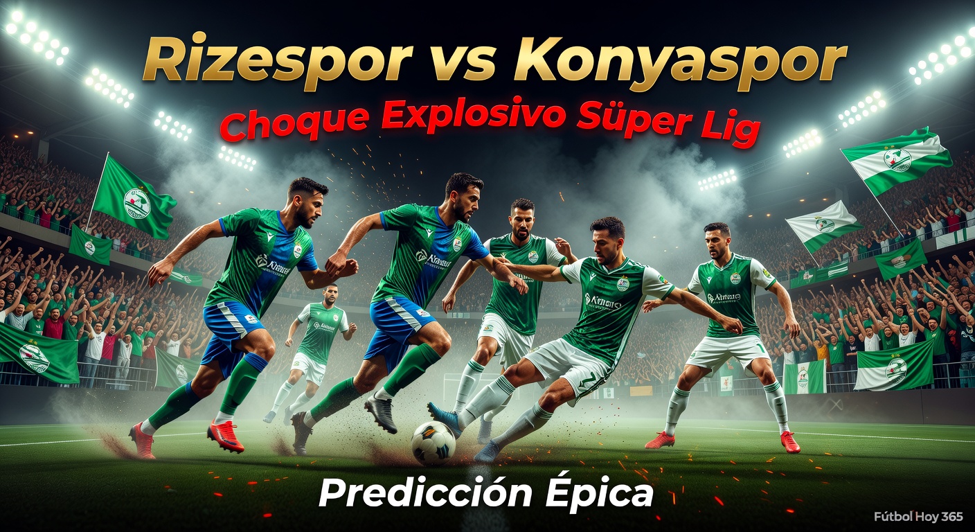 Rizespor vs Konyaspor Pronóstico / Prediction