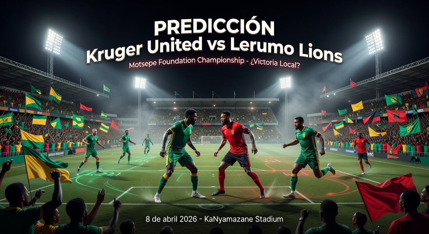 Kruger United vs Lerumo Lions Pronóstico / Prediction