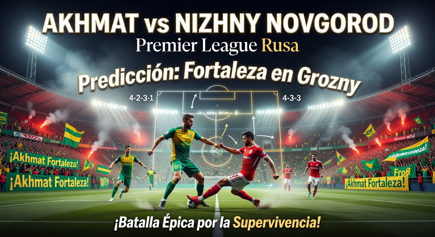 Akhmat vs Nizhny Novgorod Pronóstico / Prediction