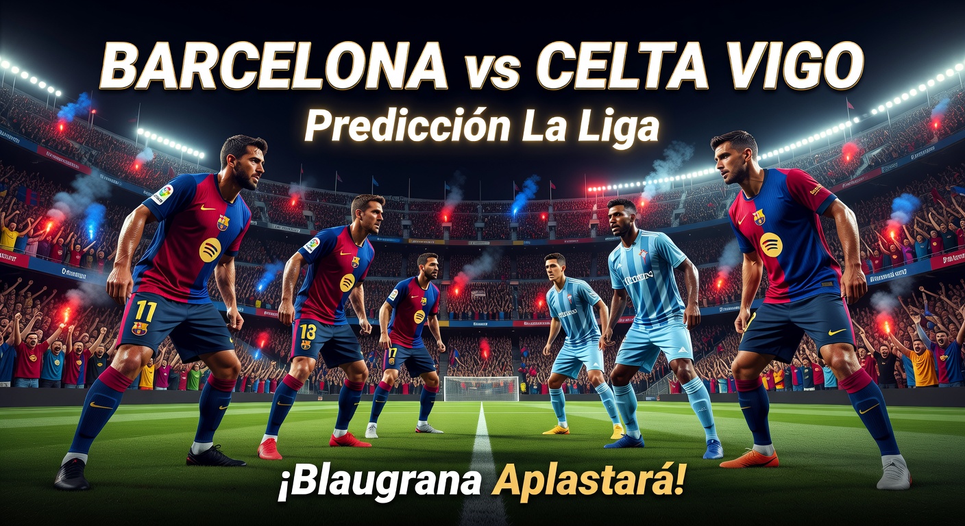 Barcelona vs Celta Vigo Pronóstico / Prediction