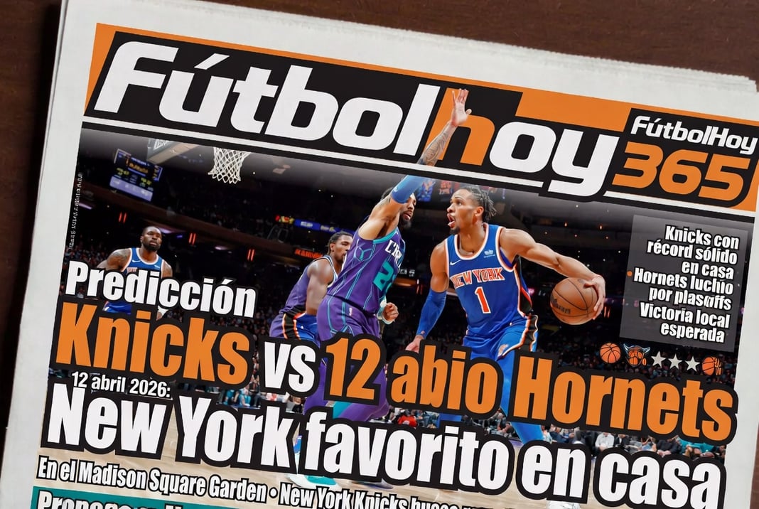Predicción Knicks vs Hornets 12 abril 2026 New York favorito en casa