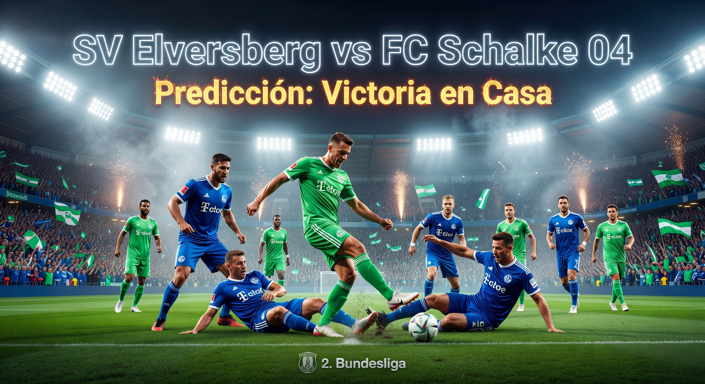 SV Elversberg vs FC Schalke 04 Pronóstico / Prediction
