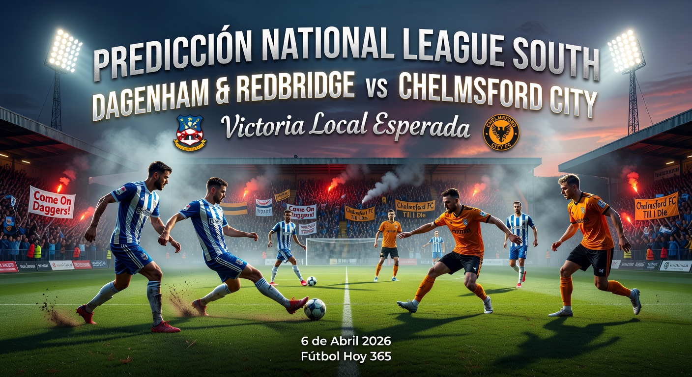 Dagenham & Redbridge vs Chelmsford City Pronóstico / Prediction