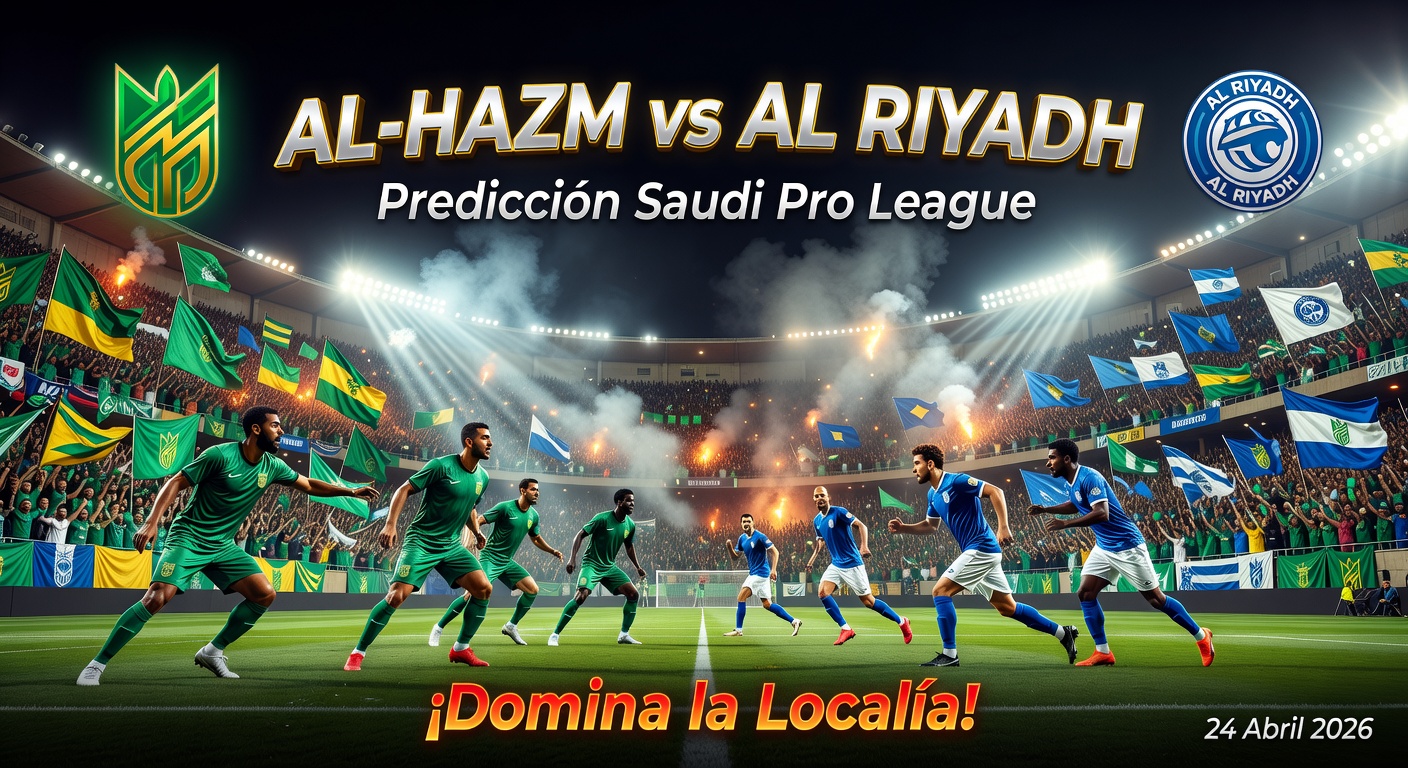 Al-Hazm vs Al Riyadh Pronóstico / Prediction