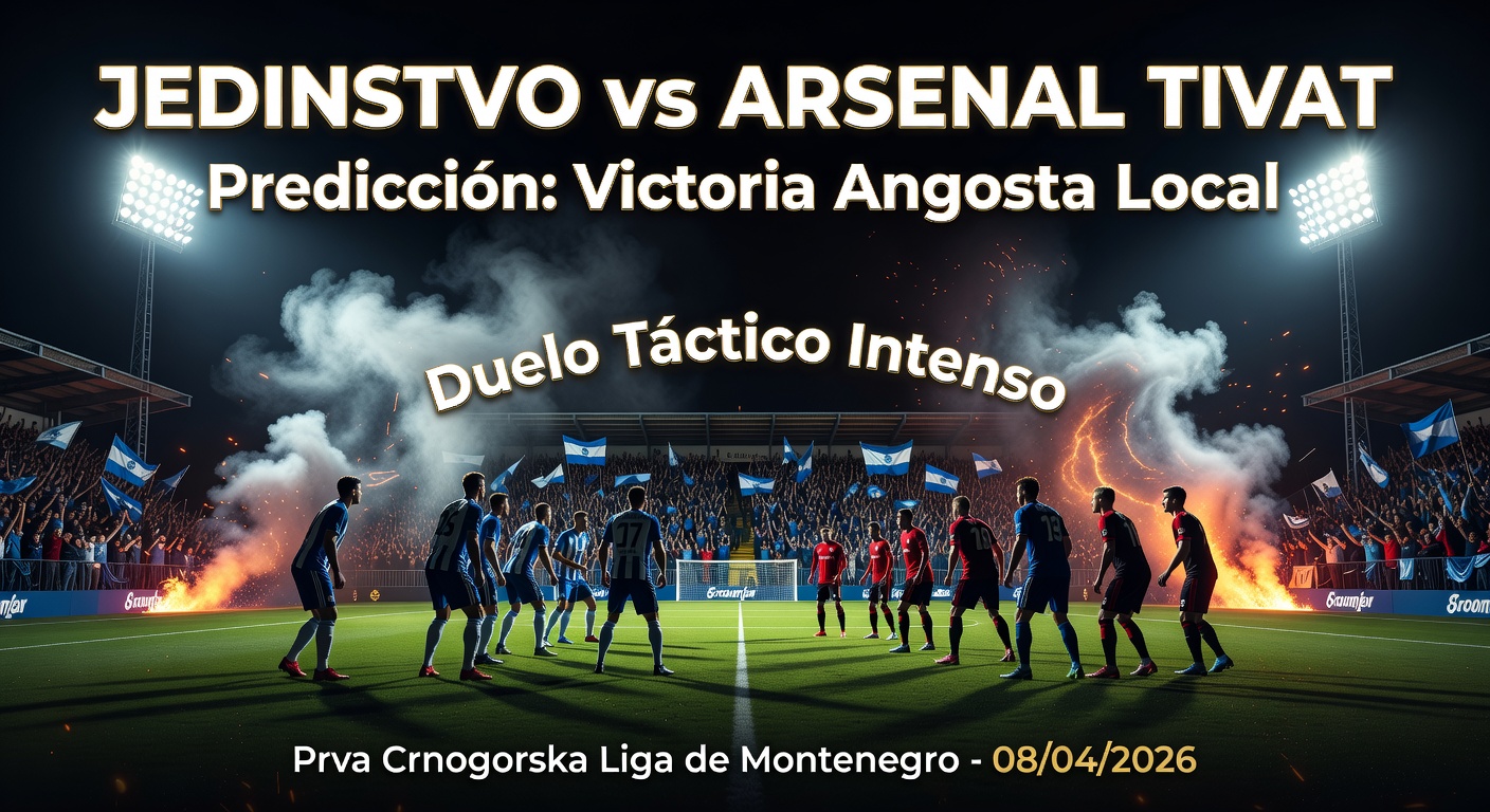 Jedinstvo vs Arsenal Tivat Pronóstico / Prediction