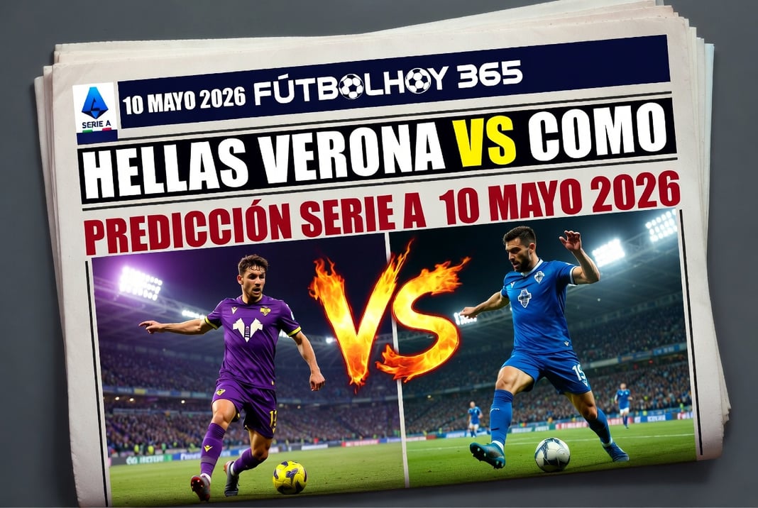 Hellas Verona vs Como Prediccion Serie A 10 Mayo 2026