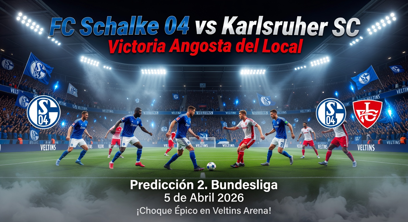 FC Schalke 04 vs Karlsruher SC Pronóstico / Prediction
