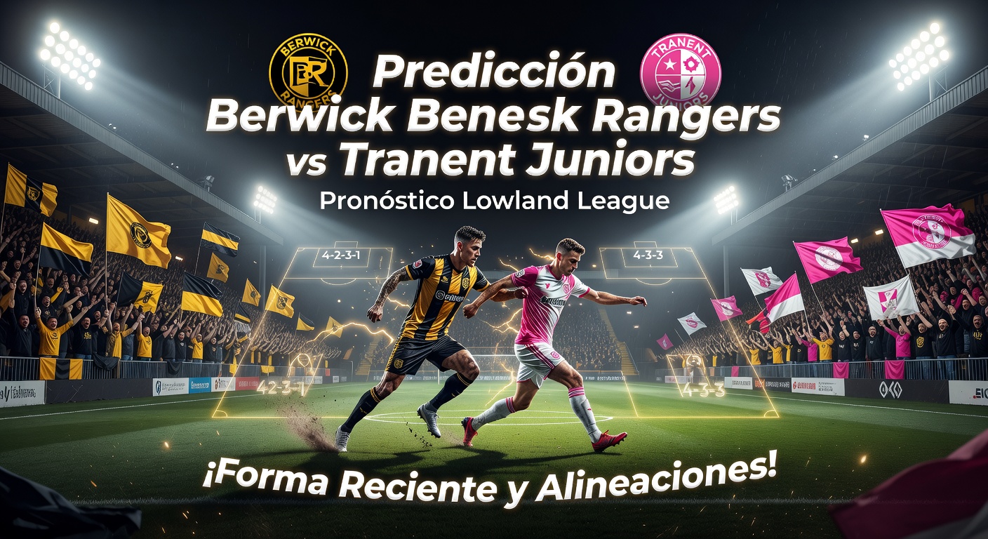 Berwick Rangers vs Tranent Juniors Pronóstico / Prediction