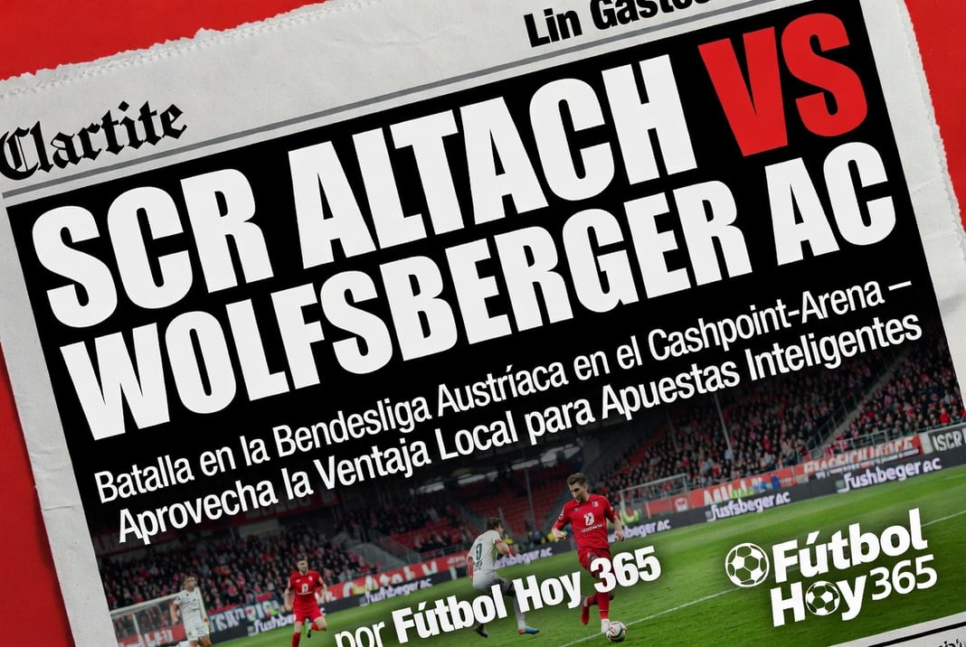 SCR Altach vs Wolfsberger AC Batalla en la Bundesliga Austríaca en el Cashpoint-Arena – Aprovecha la Ventaja Local para Apuestas Inteligentes