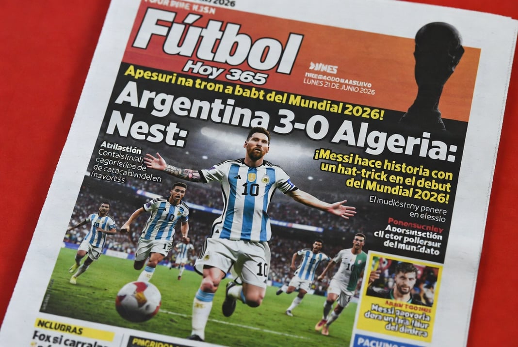 Argentina 3-0 Algeria ¡Messi hace historia con un hat-trick en el debut del Mundial 2026!