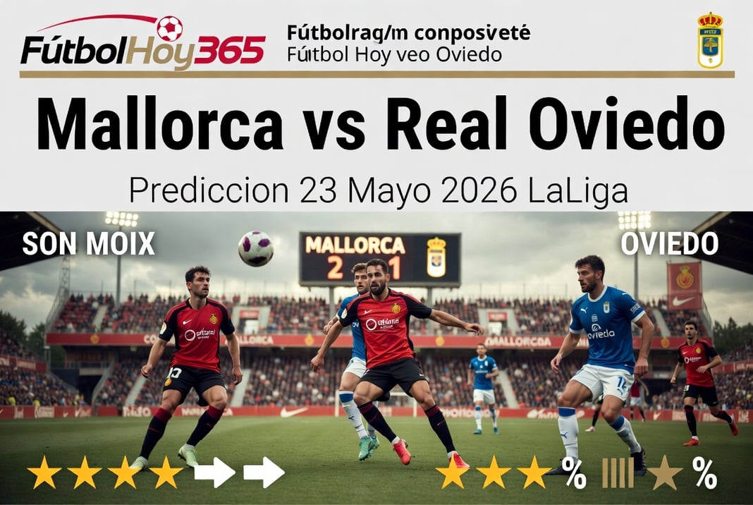 Mallorca vs Real Oviedo Prediccion 23 Mayo 2026 LaLiga