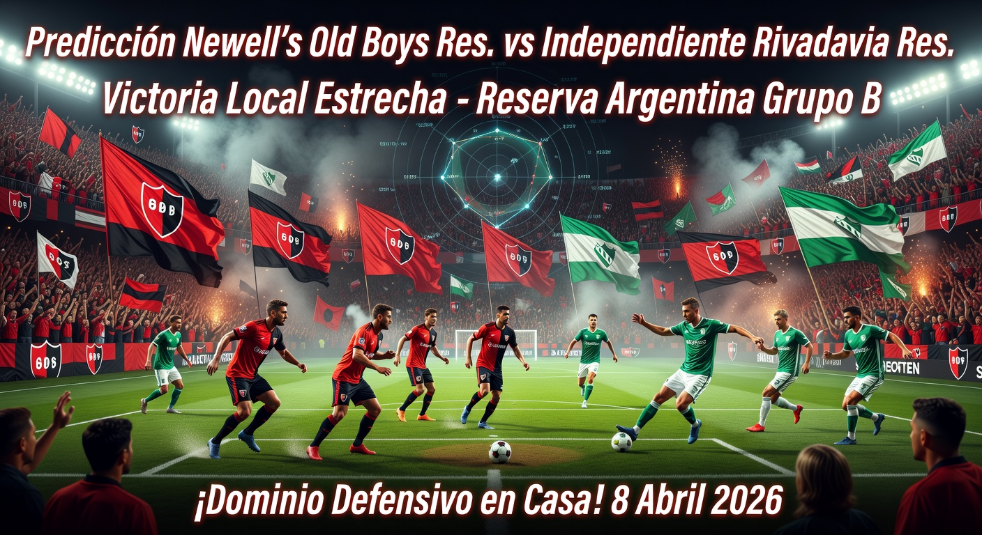 Newell's Old Boys Res. vs Independiente Riva. Res. Pronóstico / Prediction