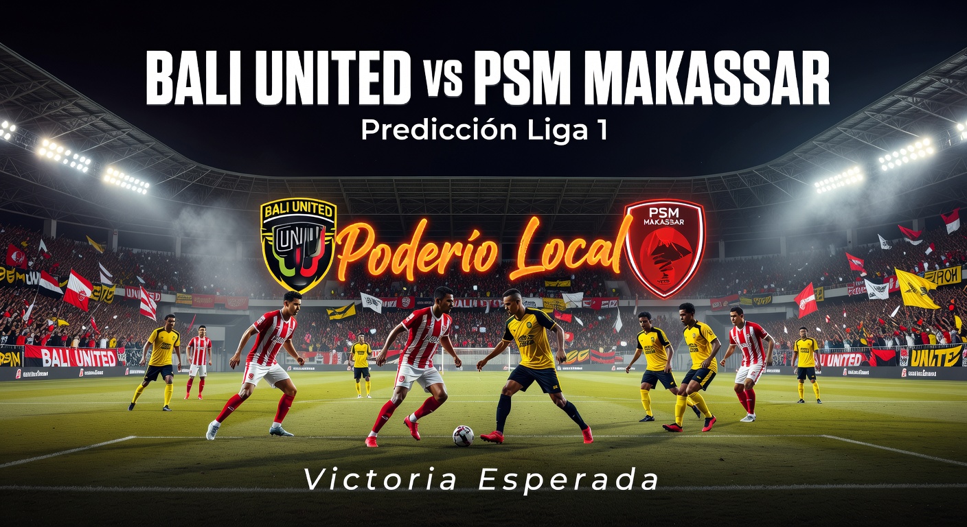 Bali United vs PSM Makassar Pronóstico / Prediction