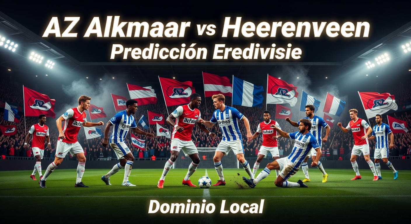 AZ Alkmaar vs Heerenveen Pronóstico / Prediction