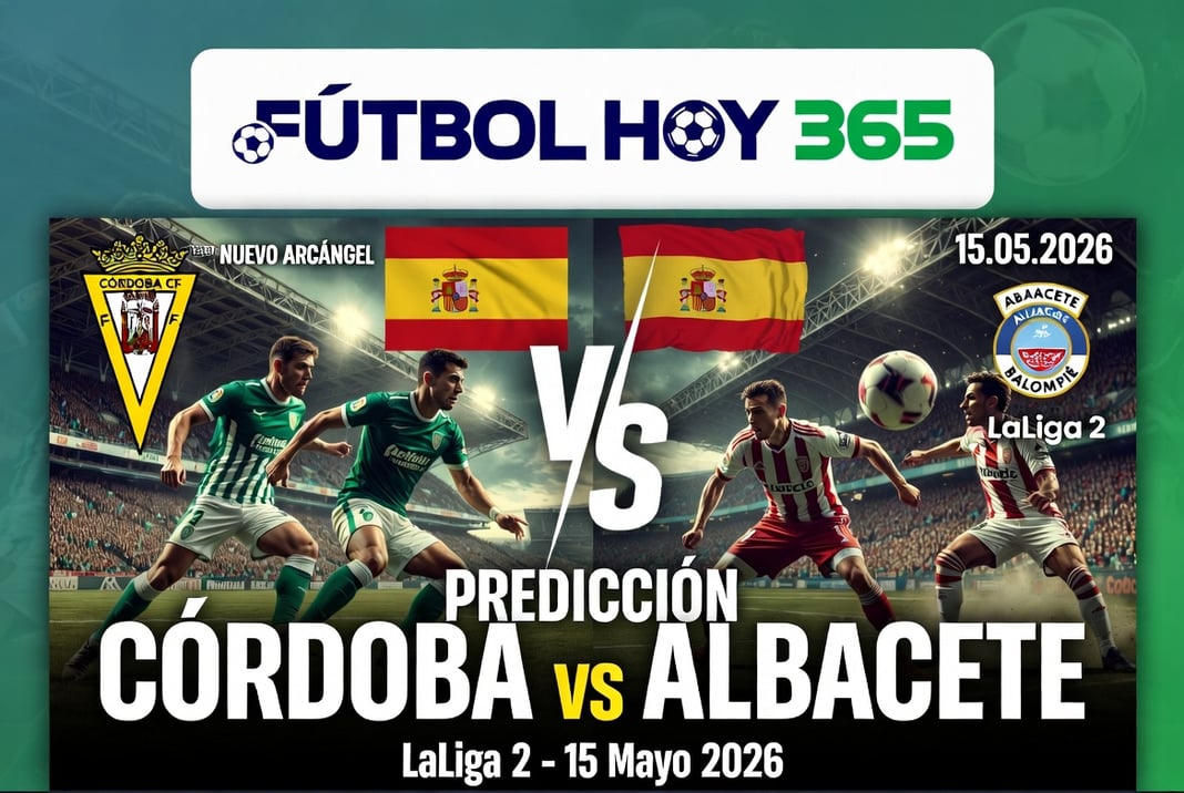 Prediccion Cordoba vs Albacete LaLiga 2 15 Mayo 2026