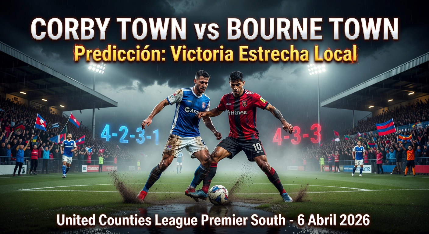 Corby Town vs Bourne Town Pronóstico / Prediction