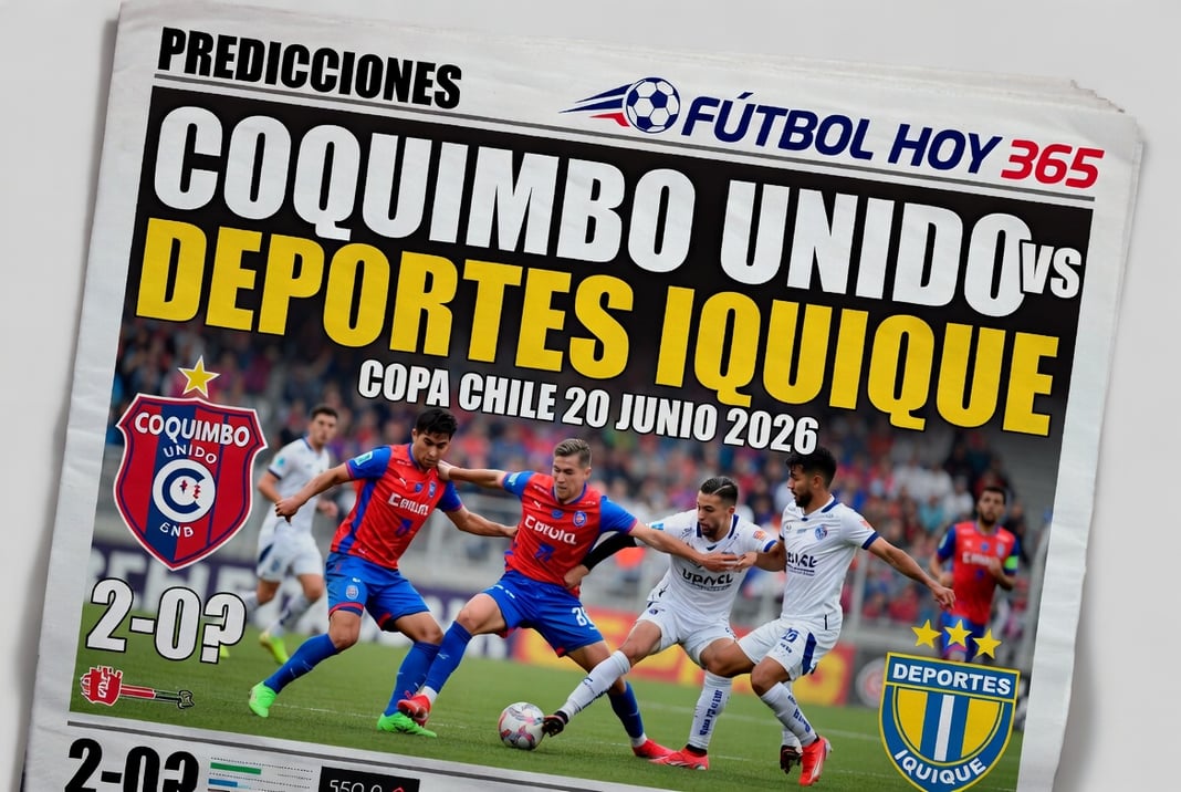 Predicciones Coquimbo Unido vs Deportes Iquique Copa Chile 20 Junio 2026