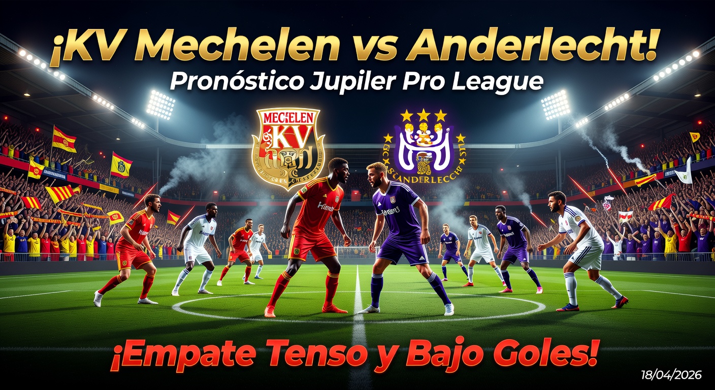 KV Mechelen vs Anderlecht Pronóstico / Prediction