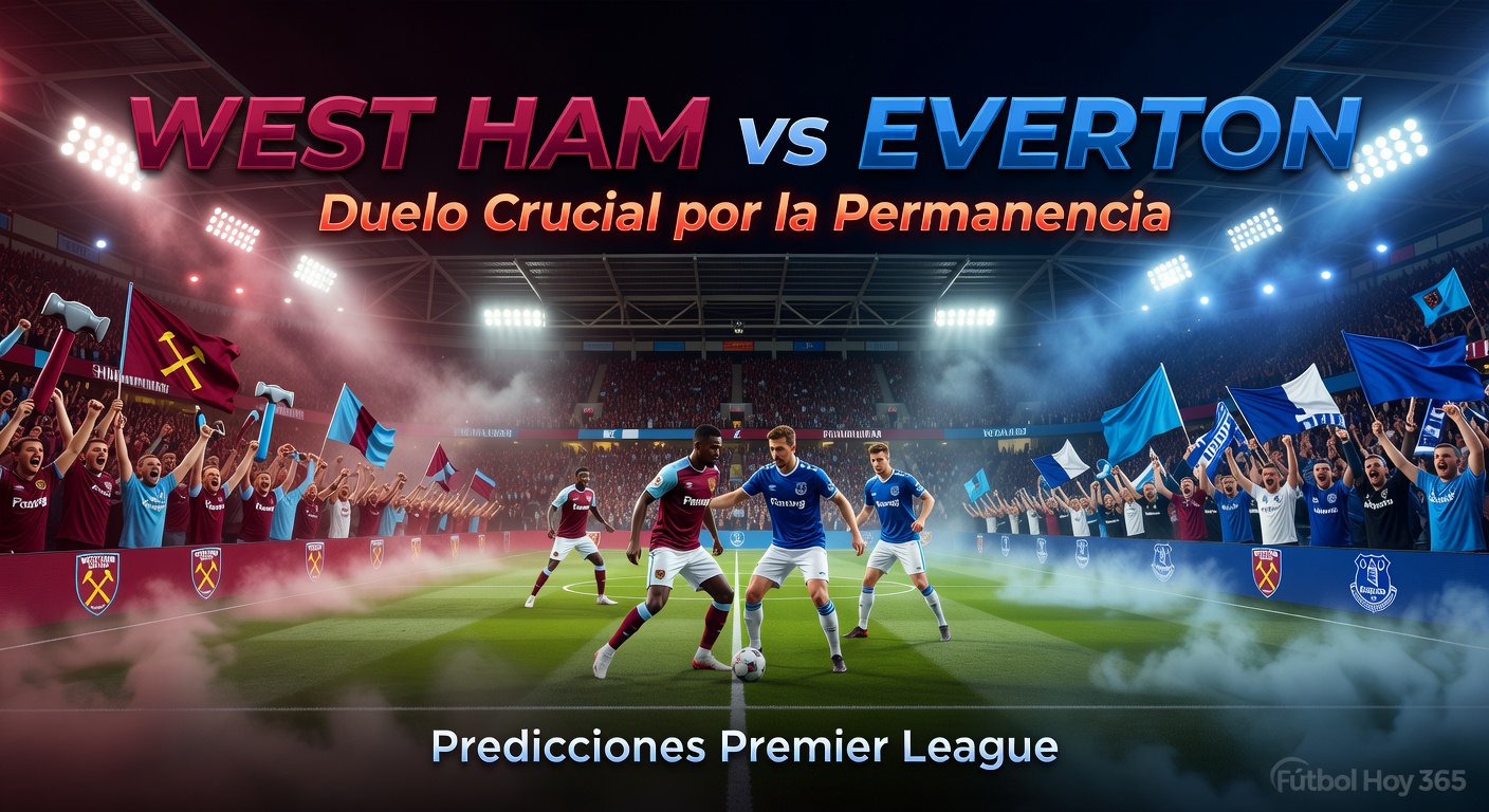West Ham vs Everton Pronóstico / Prediction