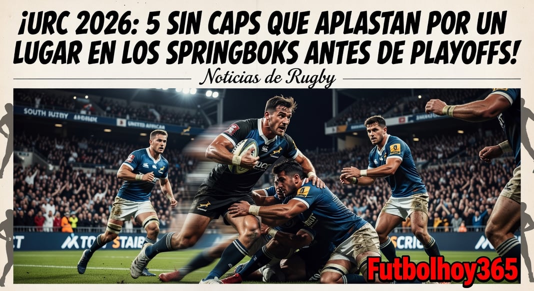 URC 2026: 5 Jugadores Sin Caps que Presionan por un Lugar en los Springboks Antes de los Playoffs