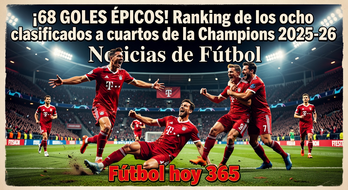 Champions League quarter-finalists ranked (The Athletic, 4 hours ago)