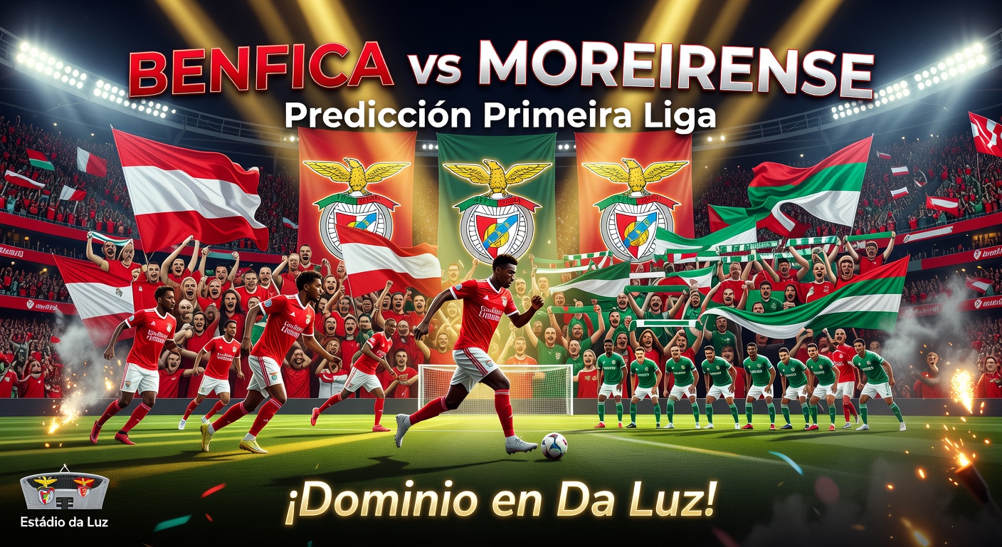 Benfica vs Moreirense Pronóstico / Prediction