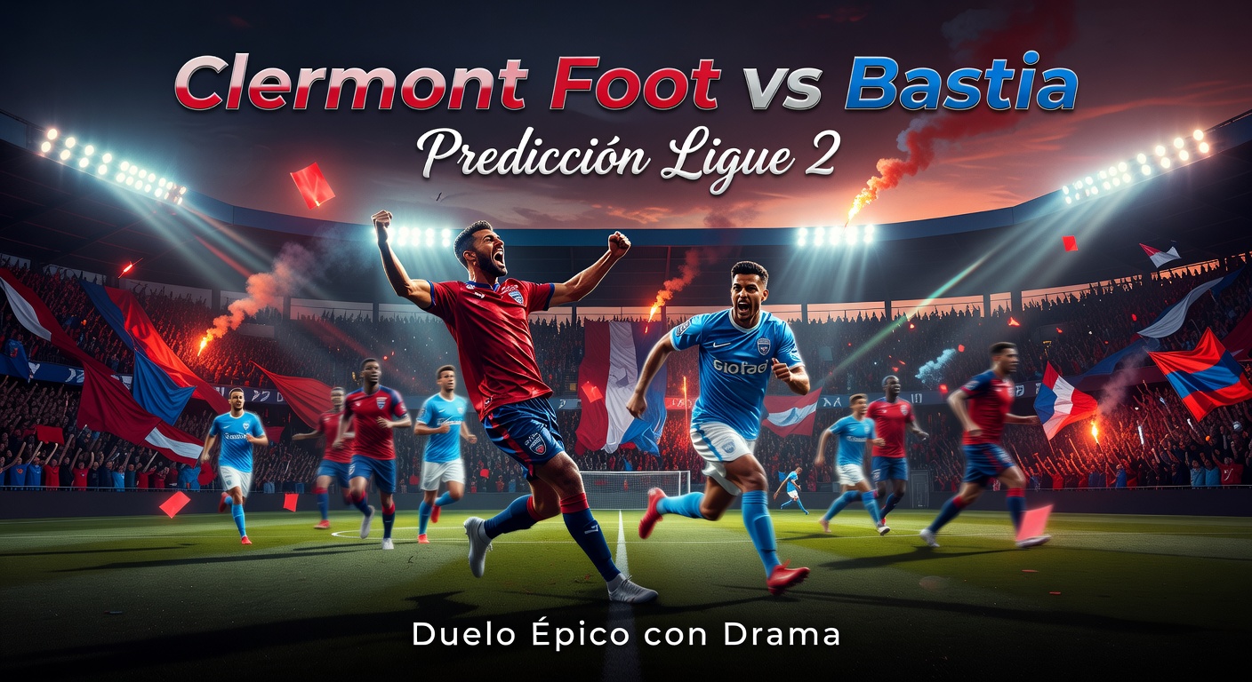 Clermont Foot vs Bastia