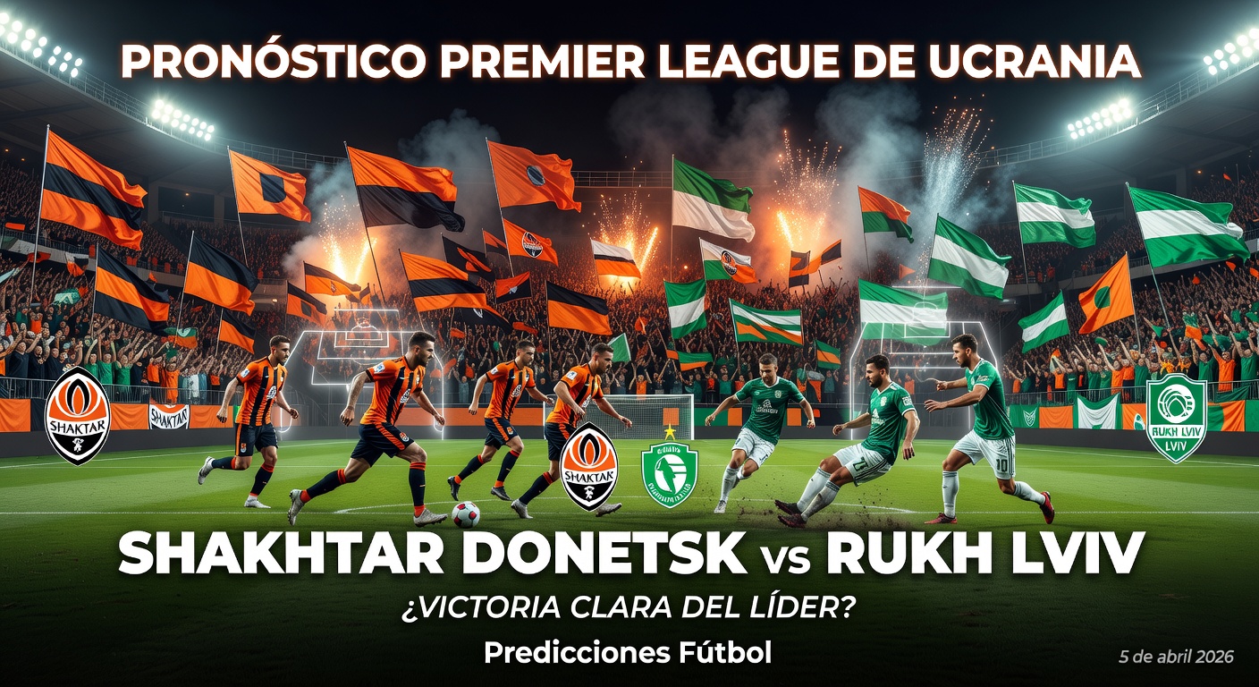 Shakhtar Donetsk vs Ruh Lviv Pronóstico / Prediction