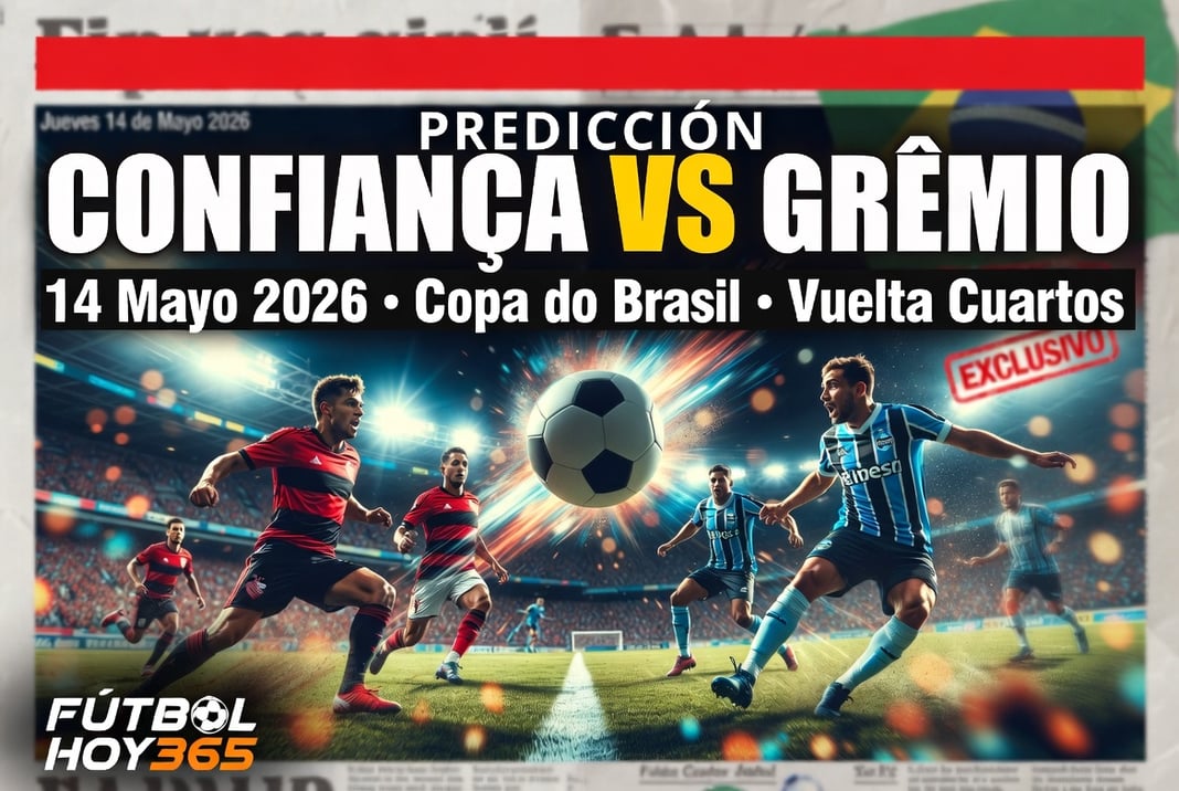 Prediccion Confianca vs Gremio 14 Mayo 2026 Copa do Brasil