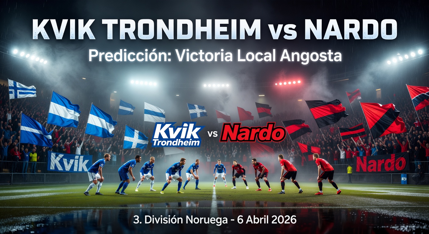 Kvik Trondheim vs Nardo Pronóstico / Prediction