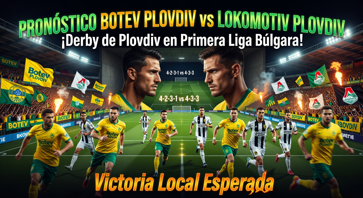 Botev Plovdiv vs Lokomotiv Plovdiv Pronóstico / Prediction