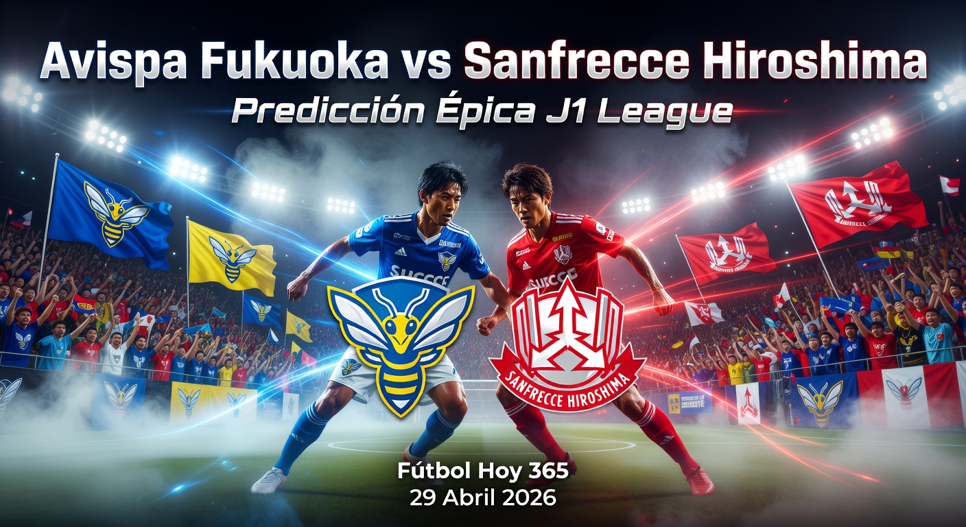 Avispa Fukuoka vs Sanfrecce Hiroshima Pronóstico / Prediction